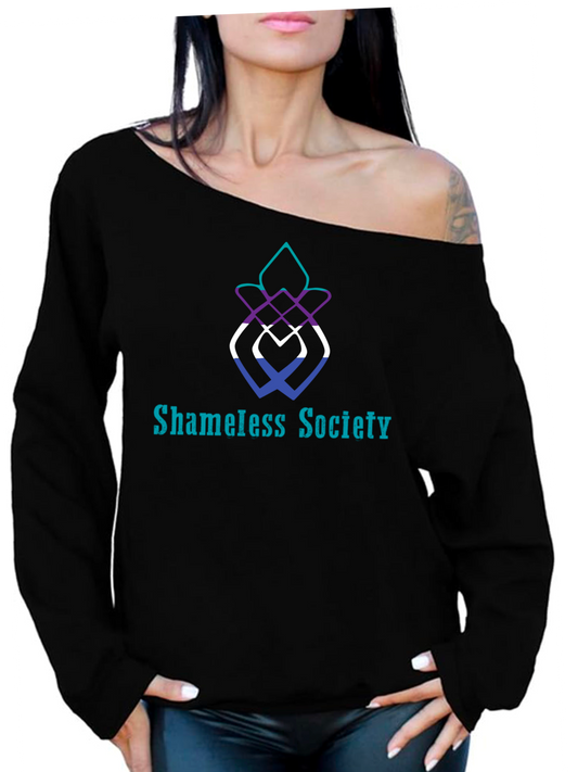 Off the Shoulder Shameless DV and SA Sweatshirt