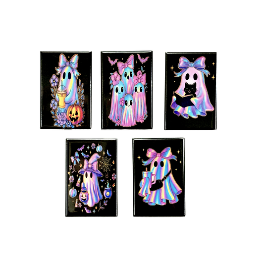 Ghost Magnet Set of 5