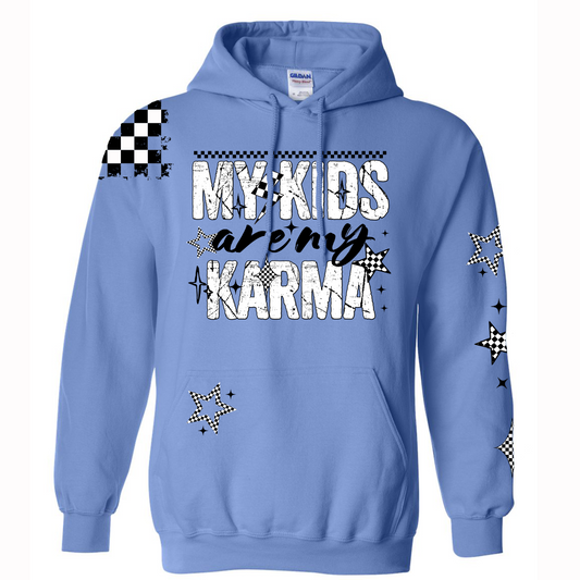 My Kids Are My Karma Oversized Hoodie