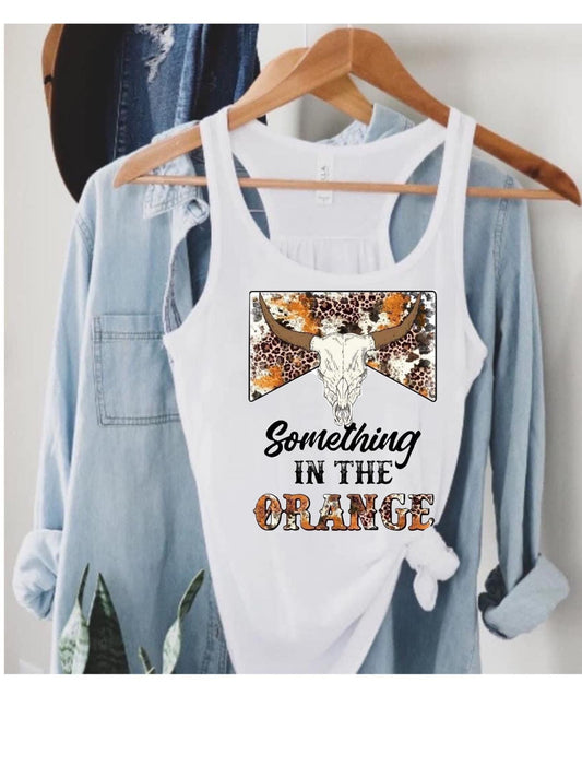 Something in the Orange Country Music Tank Top