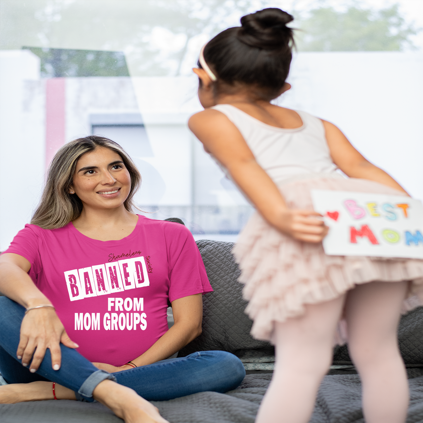 Banned from Mom Groups Tshirt