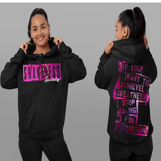 If You Want to Achieve Greatness Hooded Sweatshirt