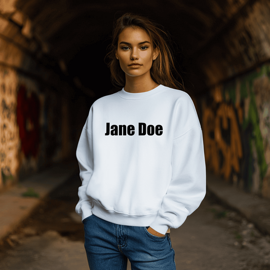 Jane Doe Crewneck Sweatshirt