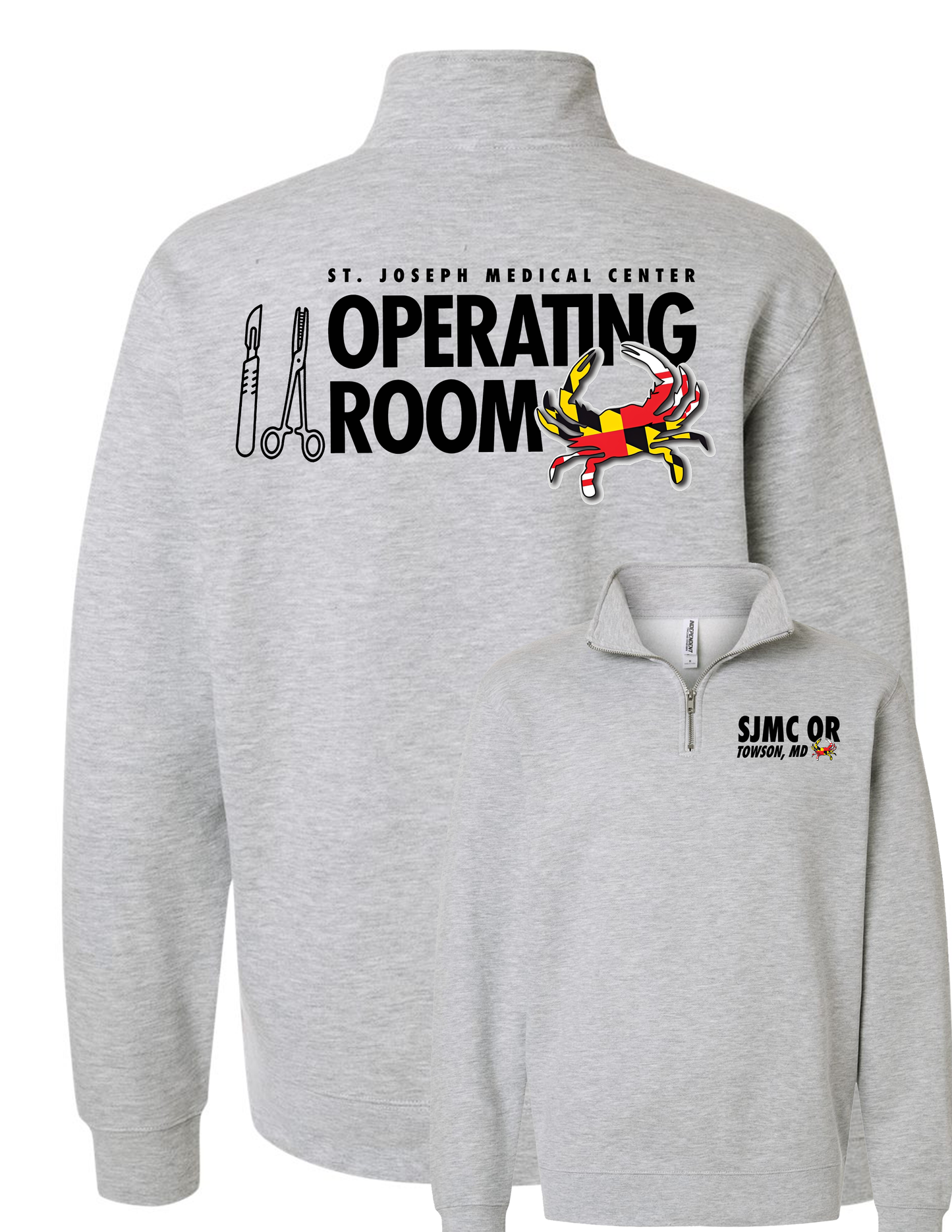 SJMC Quarter Zip Sweatshirt