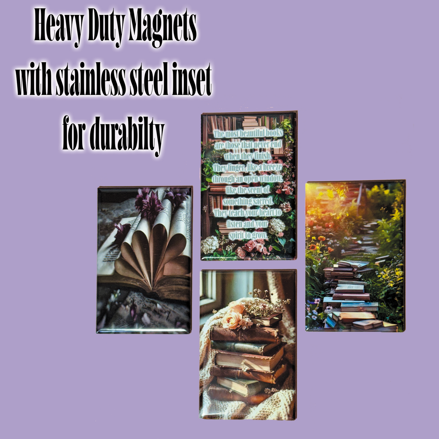 Book Lover Magnet Set