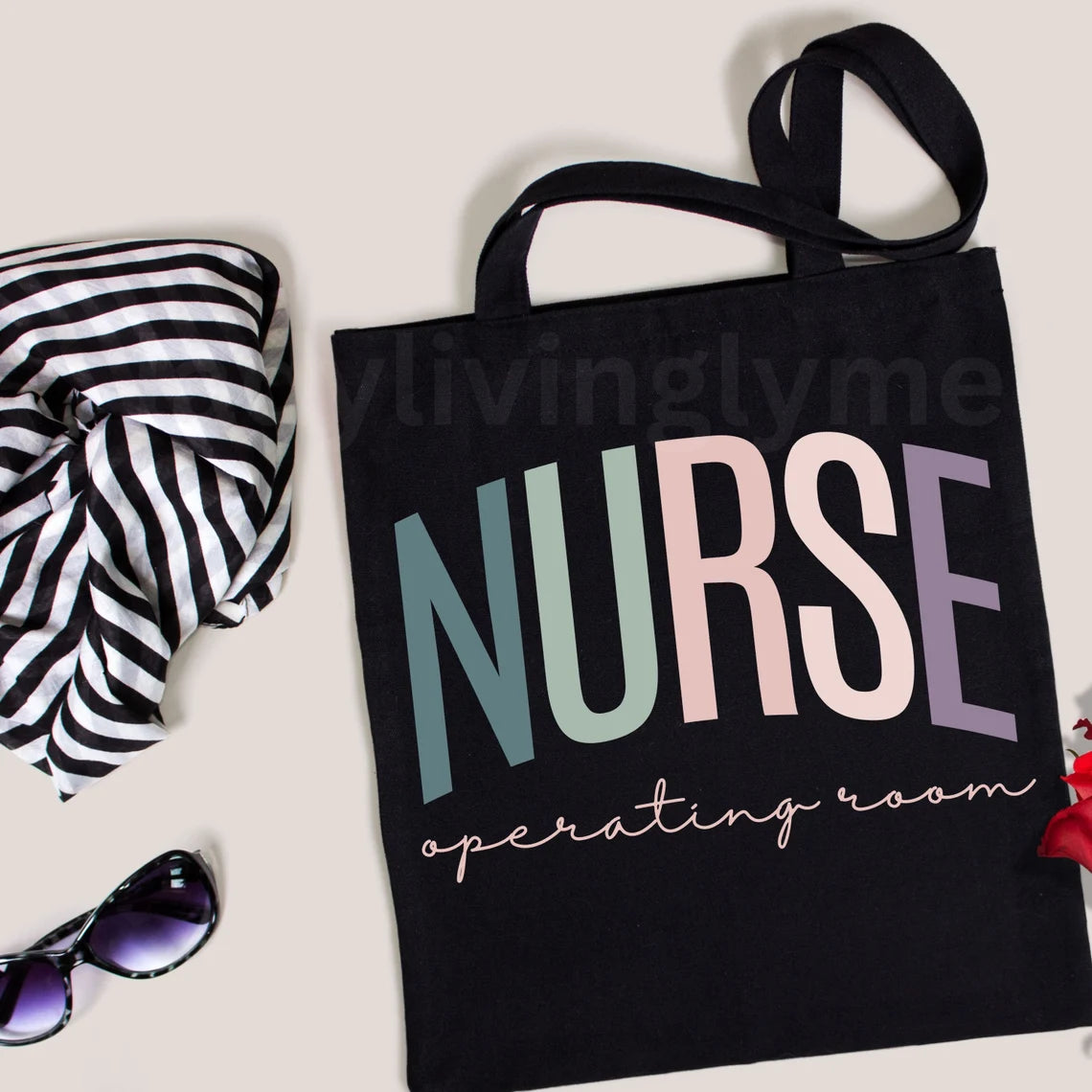 Operating Room Nurse Canvas Tote