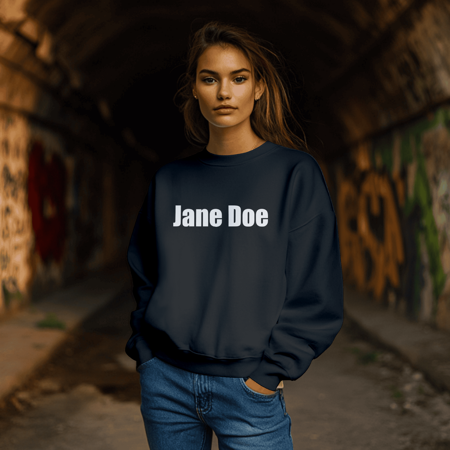 Jane Doe Crewneck Sweatshirt
