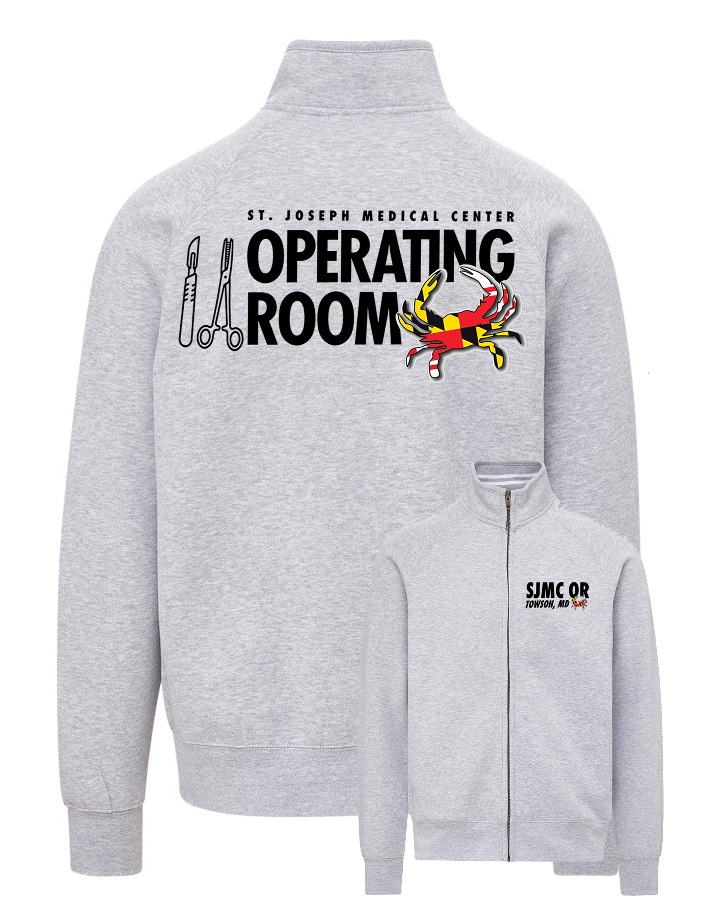 SJMC Full Zip Sweatshirt