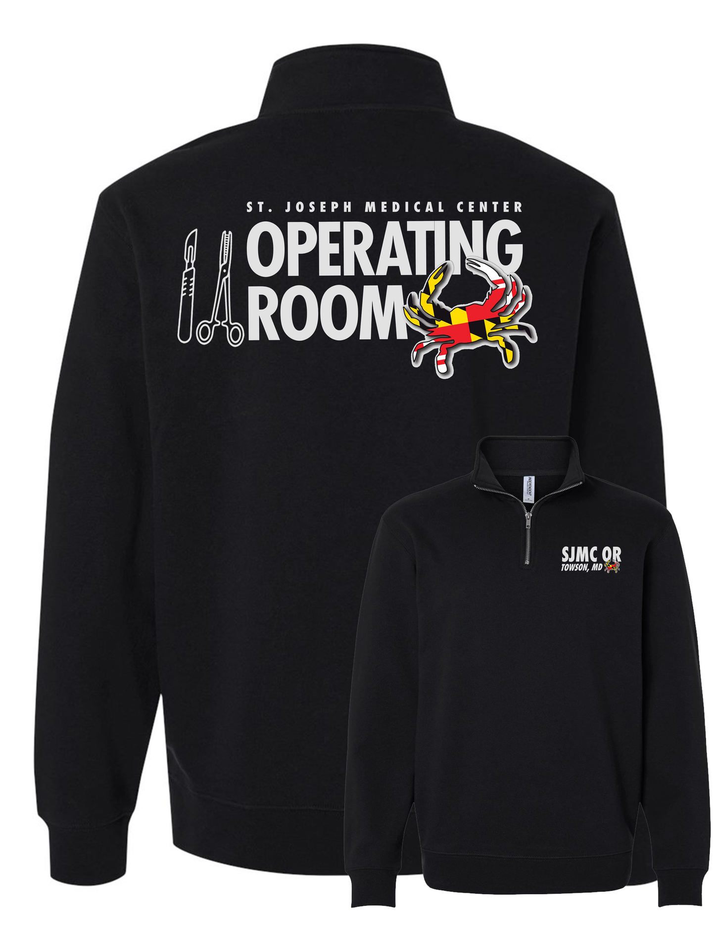 SJMC Quarter Zip Sweatshirt