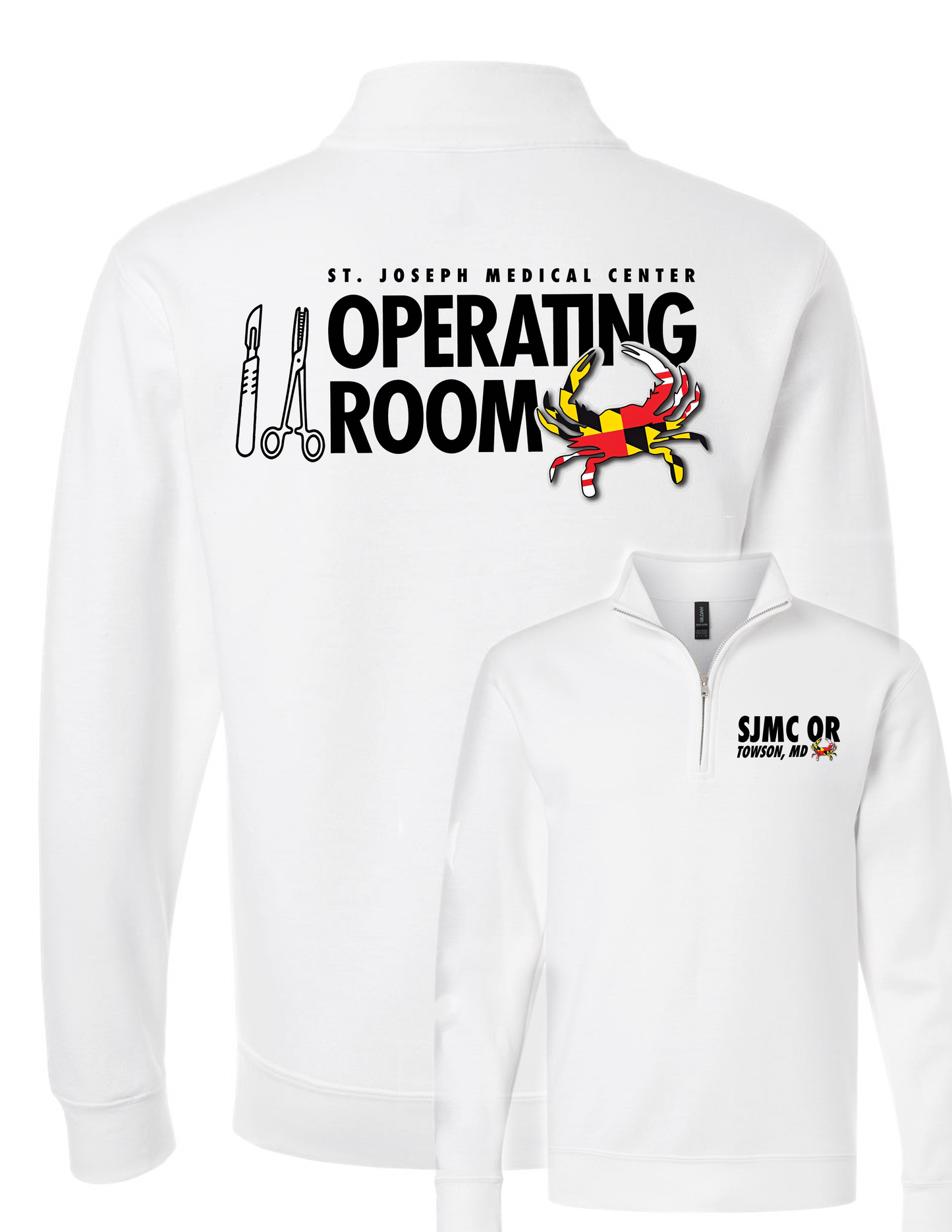 SJMC Quarter Zip Sweatshirt
