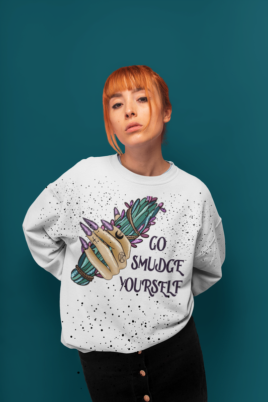 Go Smudge Yourself Crewneck Sweatshirt