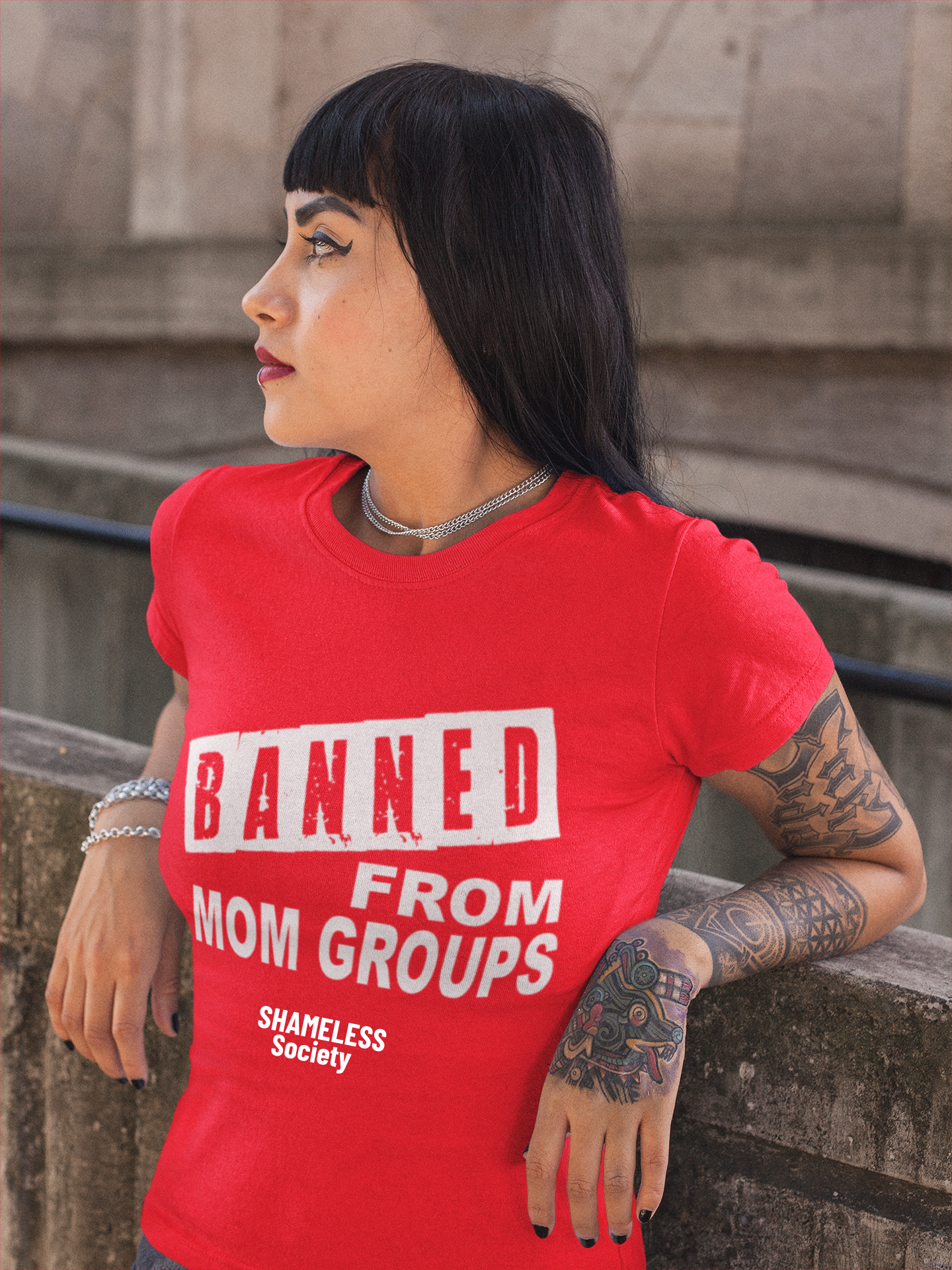 Banned from Mom Groups Tshirt