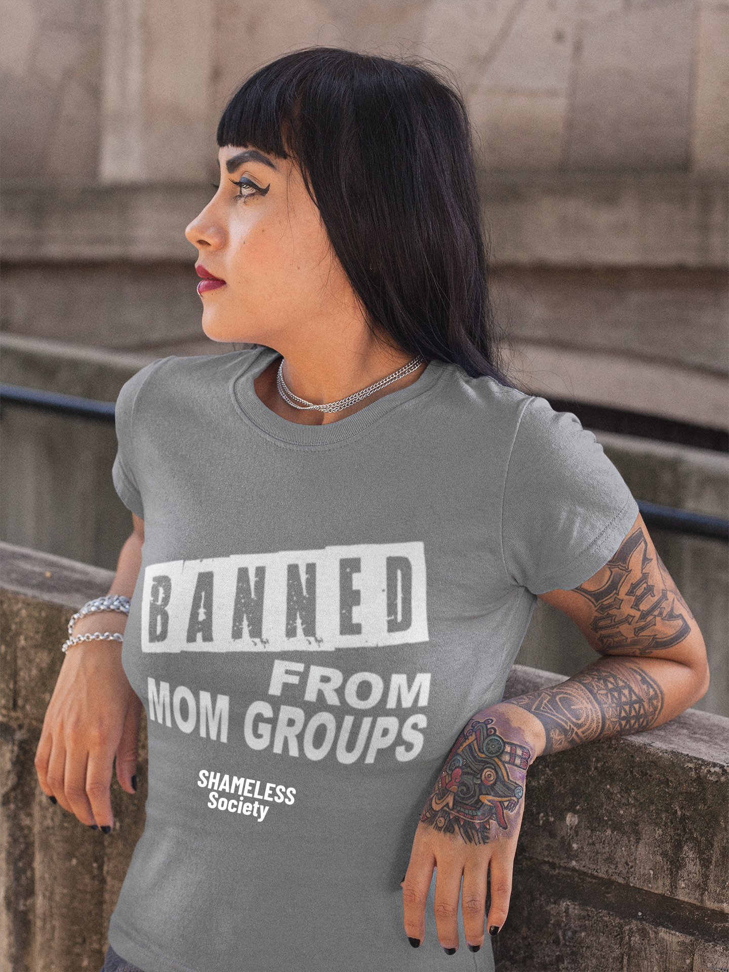 Banned from Mom Groups Tshirt