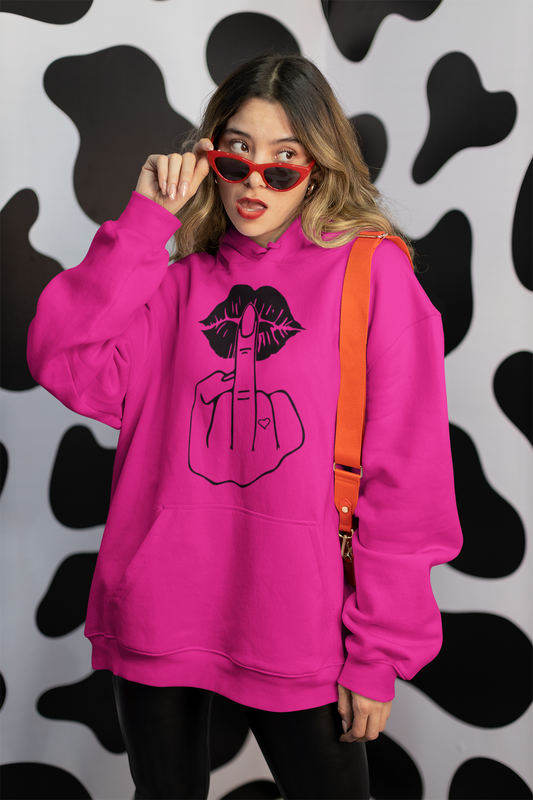 Kiss Off Hooded Sweatshirt