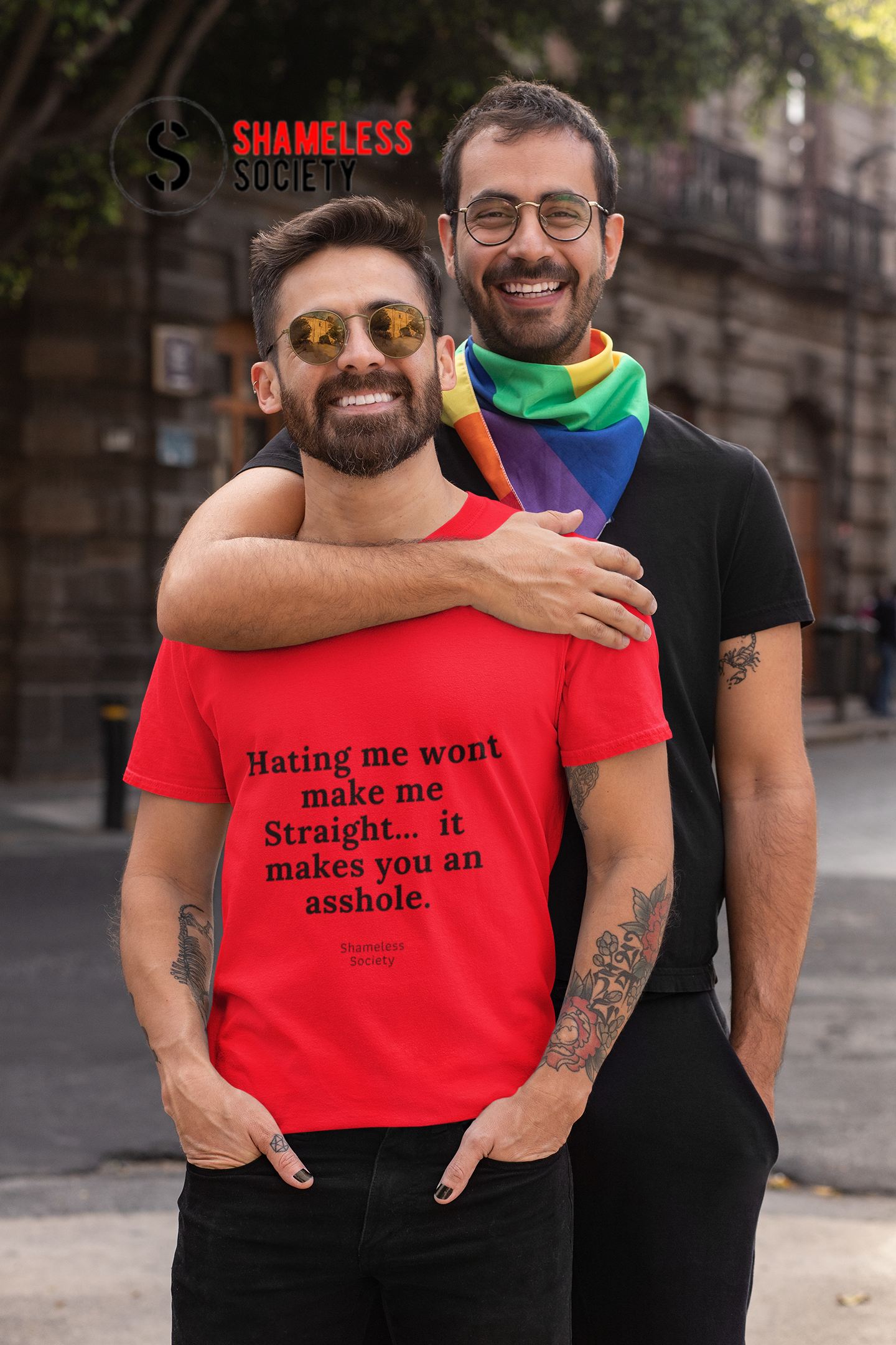 Hating me wont make me Straight Tshirt