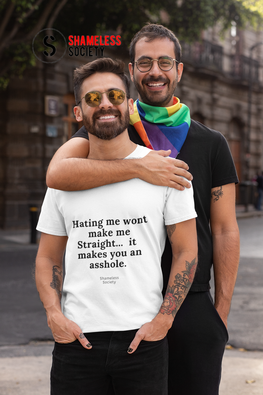 Hating me wont make me Straight Tshirt